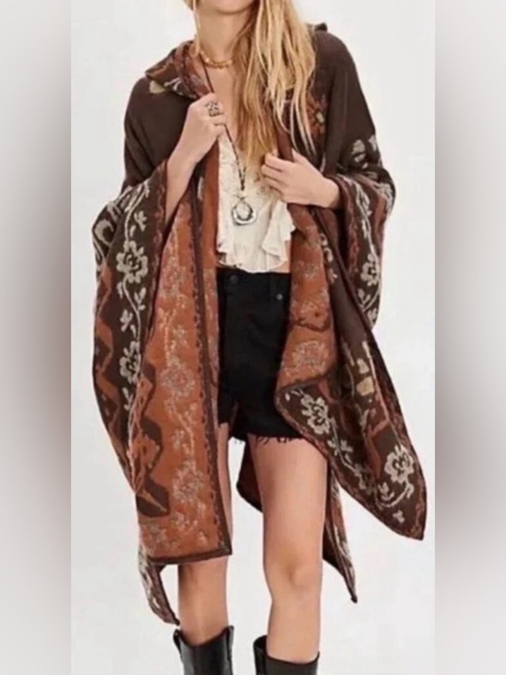 Free People Rowan Printed Duster